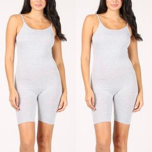 Spaghetti Strap Bodycon Romper